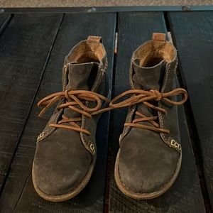 Born Lace-up Ankle Bootie